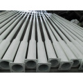 Steel polygonal pole barriers for road safety